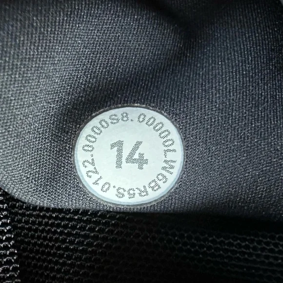 Lululemon Base Pace High-Rise Crop 23" Intertwined Camo Deep Coal Multi Sz 14 - Picture 8 of 13